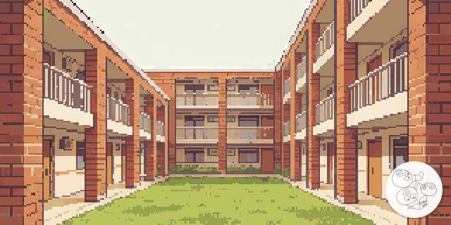 dormitory_courtyard