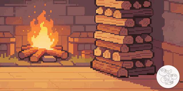 bonfire_village_night