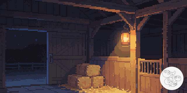 stable_lantern_night