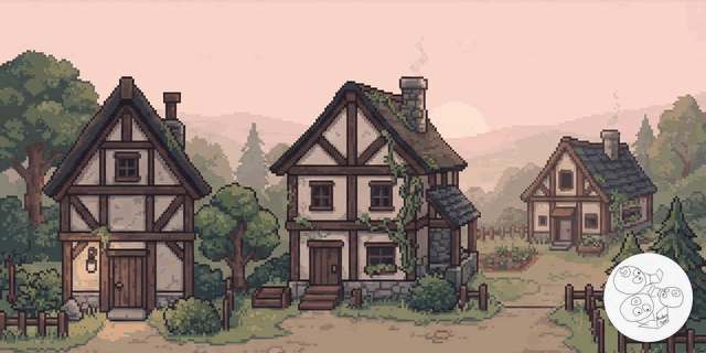 village_dawn