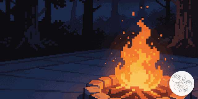 campfire_forest_night