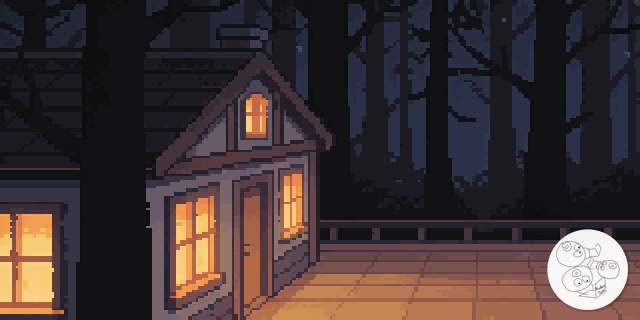 cottage_forest_night