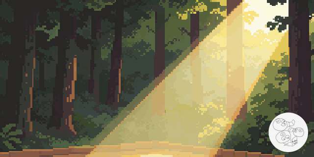 sunbeam_forest_shaft