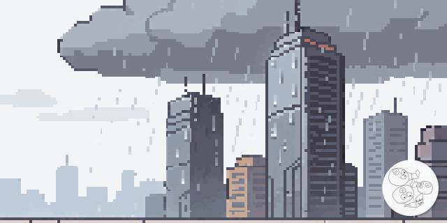skyline_rain