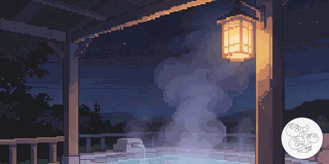 rotenburo_night