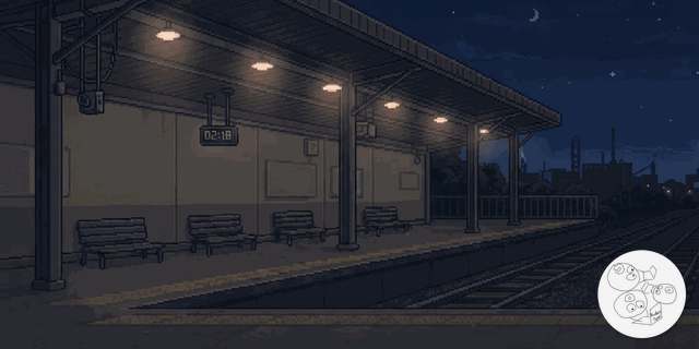 train_platform_night