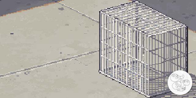 solitary_yard_cage