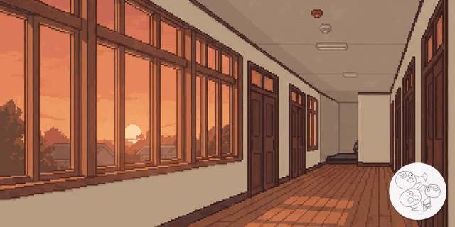 hallway_sunset