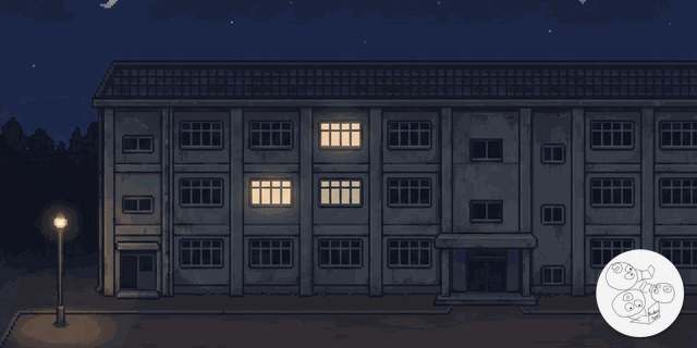 school_exterior_night