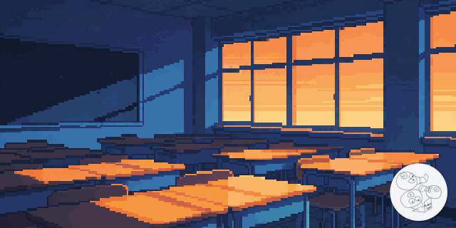 classroom_sunset_empty