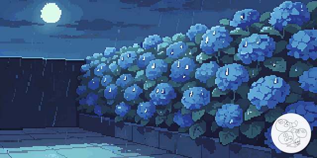 hydrangea_wall_rainy
