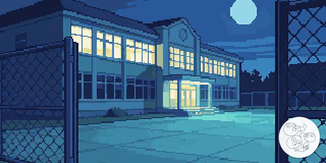 school_from_gate_dusk