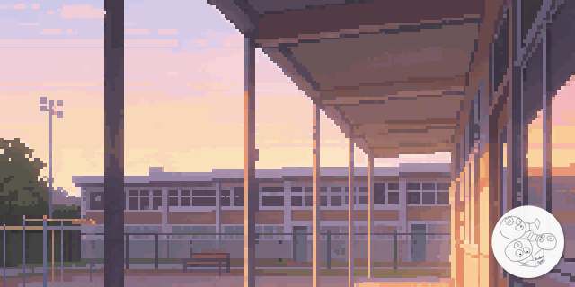schoolyard_dawn