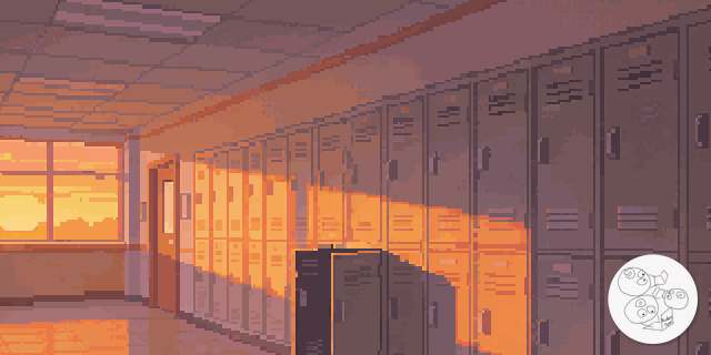 corridor_sunset