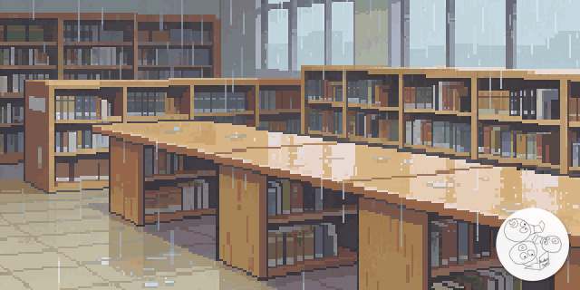 library_after_rain