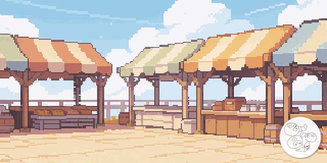 market_sky_village