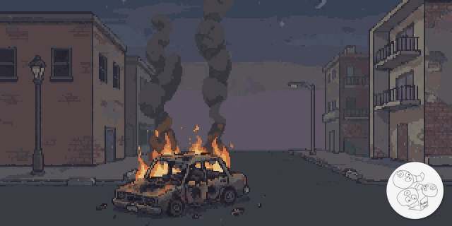 street_burning_car